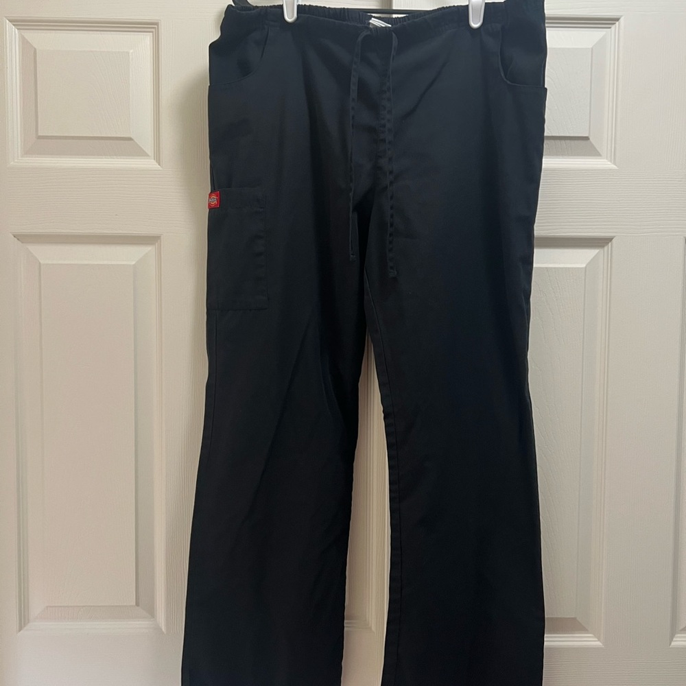 Dickies black scrub pants